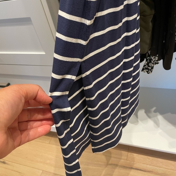 Hudson sleeveless striped dress with waist tie size M - Picture 5 of 6